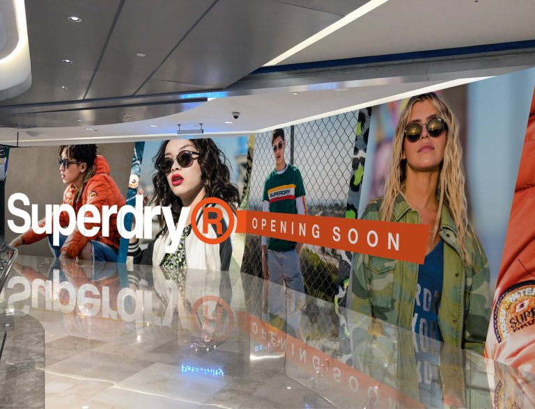 Superdry – Hoarding designs